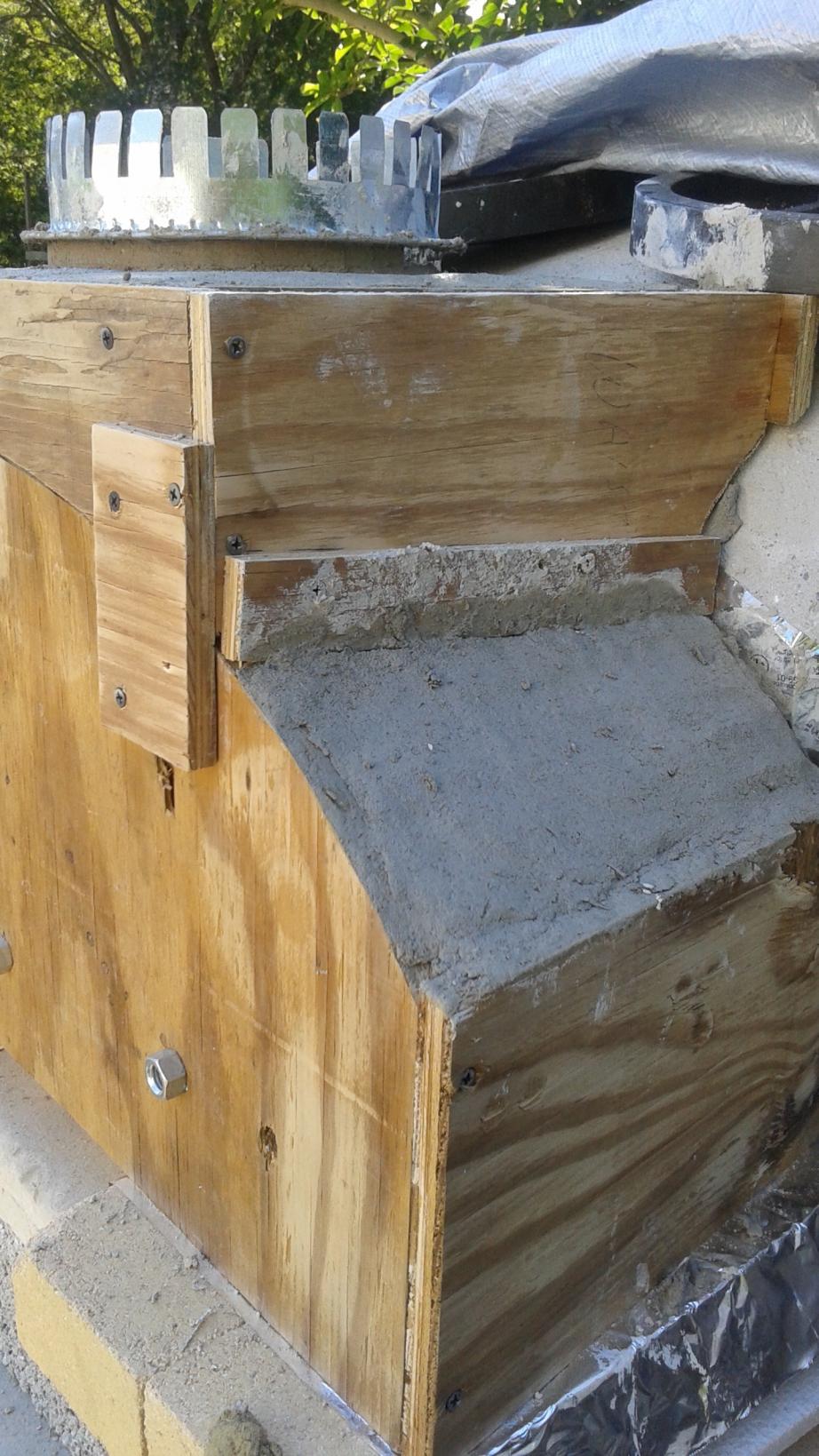 Door Autoclaved airated cement block - Forno Bravo Forum: The Wood