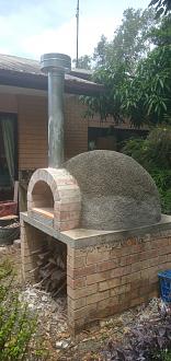 wood fired pizza oven