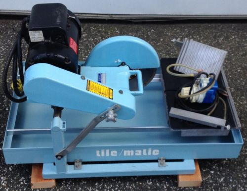 Tilematic deals tile saw