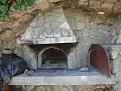 The forno was built into a hillside of Sorrento, Italy.