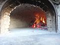Although I could cook pizza, breads were very difficult because the oven had no insulation other than the hillside dirt.