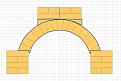 archaic excel draw up of the outer arch