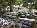 Granite for the facade of the Hobbit house