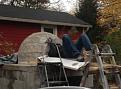 Can't make a pizza oven without a picture of you in it. Should have made it bigger..