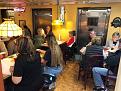 small dining room, but fun people