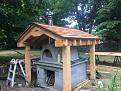 red cedar and copper roof