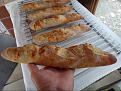 Asiago baguettes