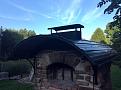 Arch, door roof and chimney