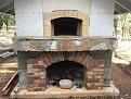 Oven shelf flagstone on. No smoke has come out the front!  The oven cranks out the heat!