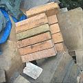 Thought of making a double arch to ensure that the heavy load of the whole brick thick dome can be carried without risking the collapse of the dome!