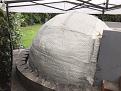 Insulated dome with 2” gap left