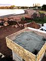 aircrete in,  I use Dawn ultra, bought at Costco,  the foam is top notch, settled less than an inch with an 8" pour