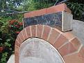 I made a form to cast the base of the chimney