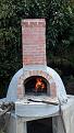 The landing is finished and the oven is doing fine...